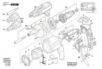 Bosch 3 601 D45 141 GSR 6-45 TE Drill Screwdriver Spare Parts